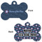 American Quotes Bone Shaped Dog ID Tag - Large - Approval