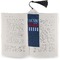 American Quotes Bookmark with tassel - In book