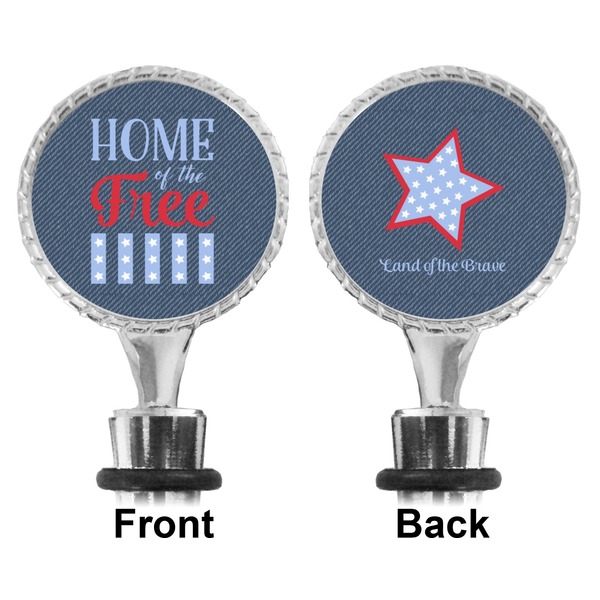 American Quotes Bottle Stopper - Front and Back
