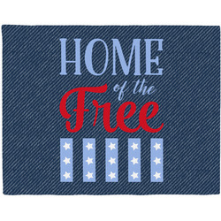 American Quotes Woven Fabric Placemat - Twill