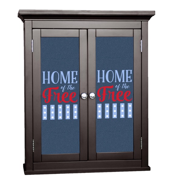 Custom American Quotes Cabinet Decal - Small