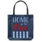American Quotes Canvas Tote Bag (Front)