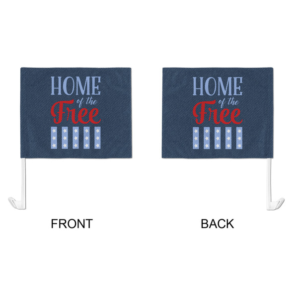 American Quotes Car Flag - Large - APPROVAL