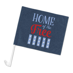 American Quotes Car Flag - Large