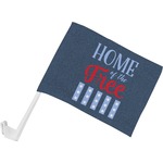 American Quotes Car Flag - Small