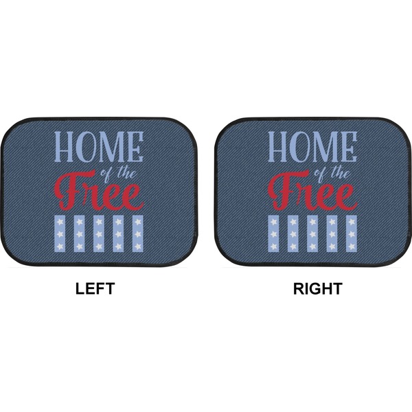 American Quotes Car Floor Mats (Back Seat) (Approval)