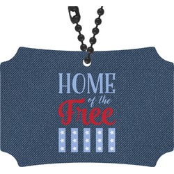 American Quotes Rear View Mirror Ornament