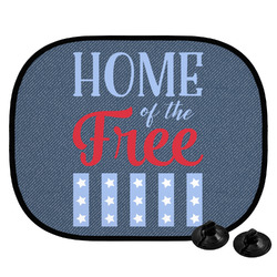 American Quotes Car Side Window Sun Shade