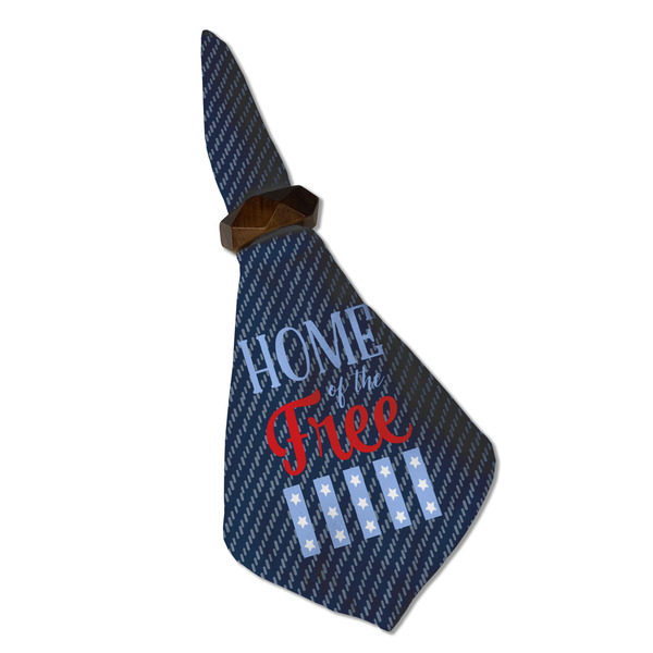 American Quotes Cloth Napkins - Personalized Dinner (Folded in Ring) (MAIN)