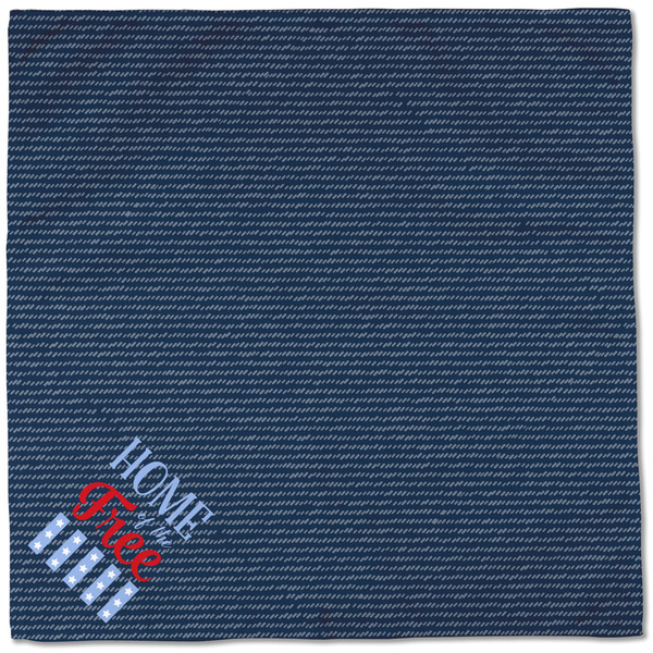 American Quotes Cloth Napkins - Personalized Dinner (Full Open)