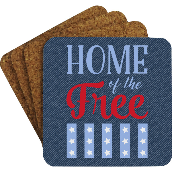 American Quotes Coaster Set (Personalized)