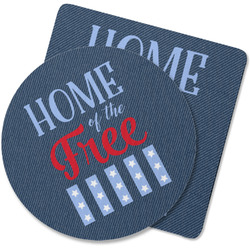 American Quotes Rubber Backed Coaster