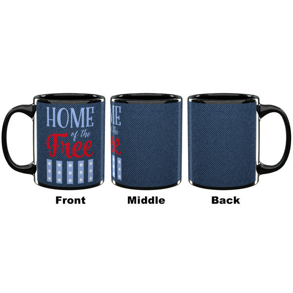 American Quotes Coffee Mug - 11 oz - Black APPROVAL