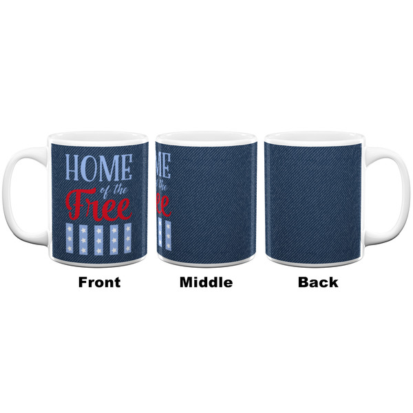 American Quotes Coffee Mug - 11 oz - White APPROVAL