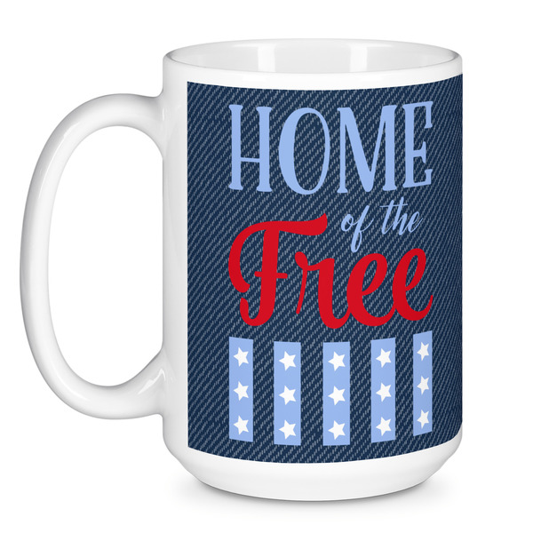 American Quotes Coffee Mug - 15 oz - White