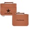 American Quotes Cognac Leatherette Bible Covers - Large Double Sided Apvl
