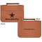 American Quotes Cognac Leatherette Bible Covers - Small Double Sided Apvl