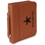American Quotes Leatherette Book / Bible Cover with Handle & Zipper