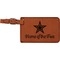 American Quotes Leatherette Luggage Tag (Personalized)