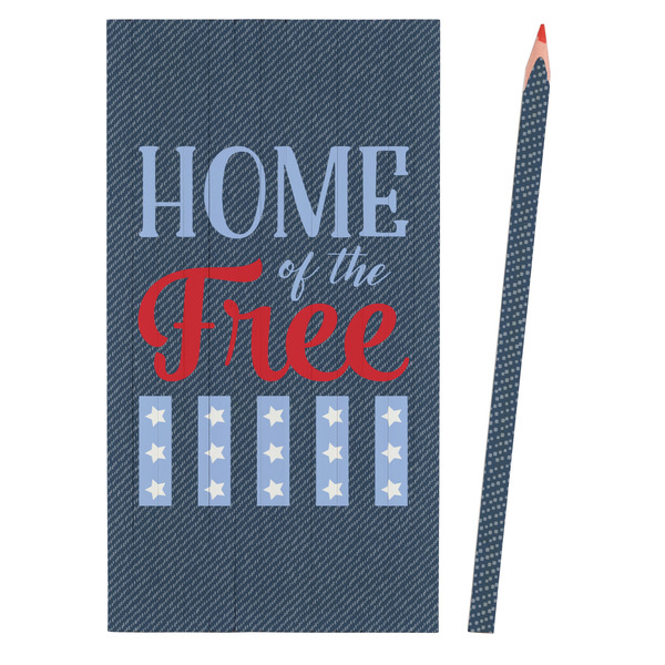 American Quotes Colored Pencils - Front View