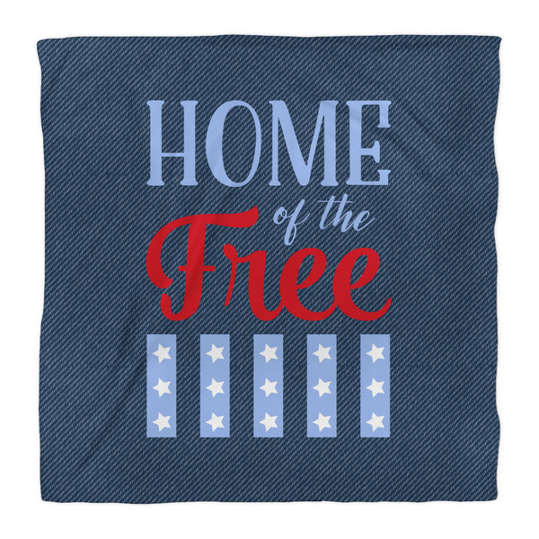 American Quotes Comforter - Queen - Front