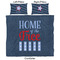 American Quotes Comforter Set - King - Approval