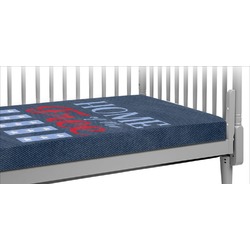 American Quotes Crib Fitted Sheet