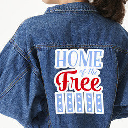 American Quotes Twill Iron On Patch - Custom Shape - 3XL