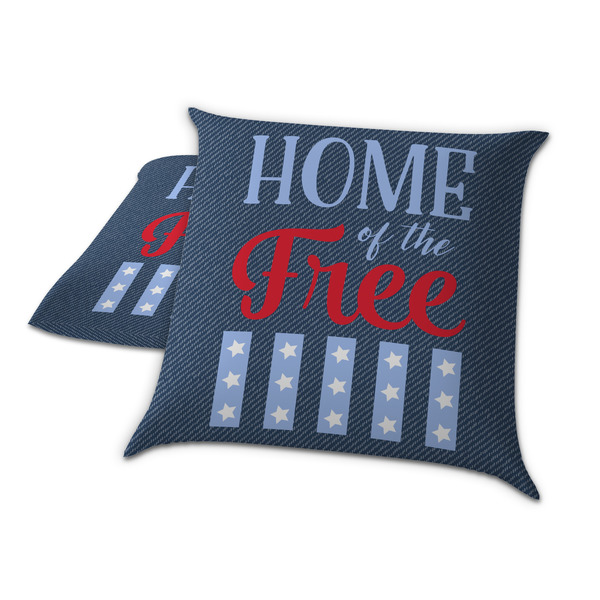 American Quotes Decorative Pillow Case - TWO