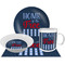 American Quotes Dinner Set - 4 Pc (Personalized)