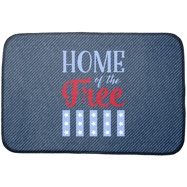 Custom American Quotes Dish Drying Mat