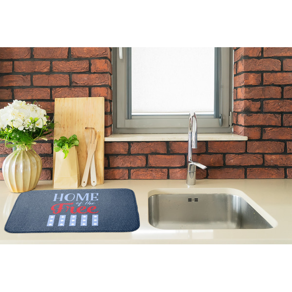 American Quotes Dish Drying Mat - LIFESTYLE 2