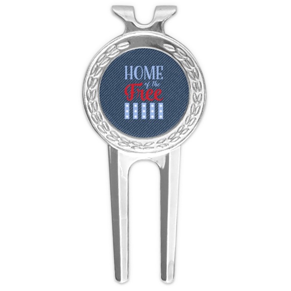 Custom American Quotes Golf Divot Tool & Ball Marker