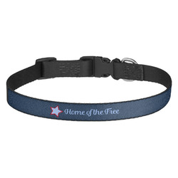American Quotes Dog Collar (Personalized)