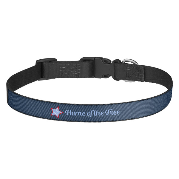 Custom American Quotes Dog Collar (Personalized)