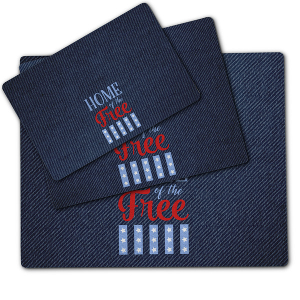 American Quotes Dog Food Mat - MAIN (sm, med, lrg)