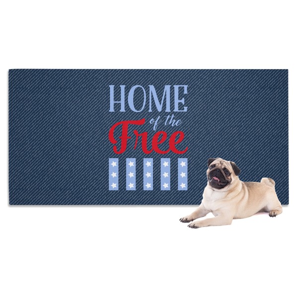 Custom American Quotes Dog Towel