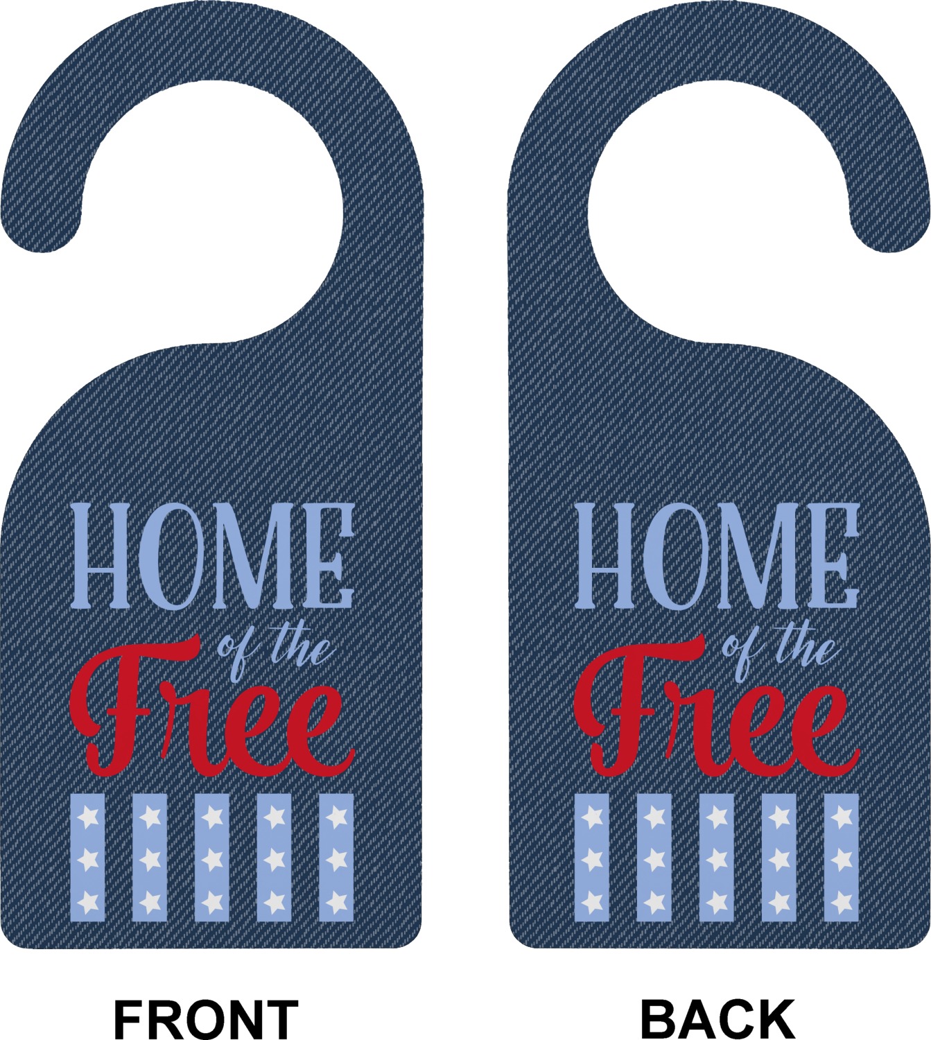 American Quotes Door Hanger (Personalized) YouCustomizeIt