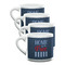 American Quotes Double Shot Espresso Mugs - Set of 4 Front