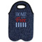 American Quotes Double Wine Tote - Flat (new)