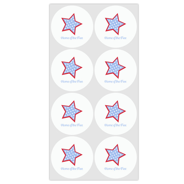 American Quotes Drink Topper - Medium - Set of 12