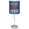 American Quotes Lamp with Drum Shade