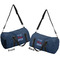 American Quotes Duffle bag small front and back sides