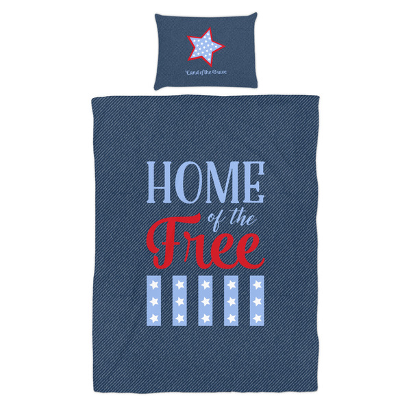 American Quotes Duvet Cover Set - Twin - Alt Approval