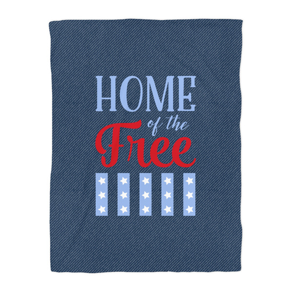 American Quotes Duvet Cover - Twin - Front