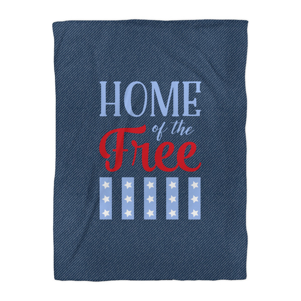 American Quotes Duvet Cover - Twin XL - Front