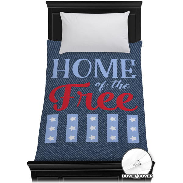 Custom American Quotes Duvet Cover - Twin XL