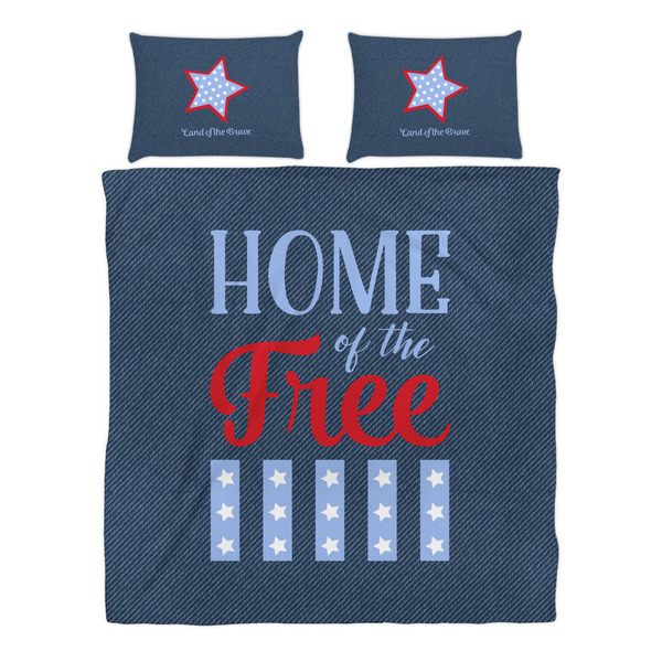 American Quotes Duvet cover Set - Queen - Alt Approval