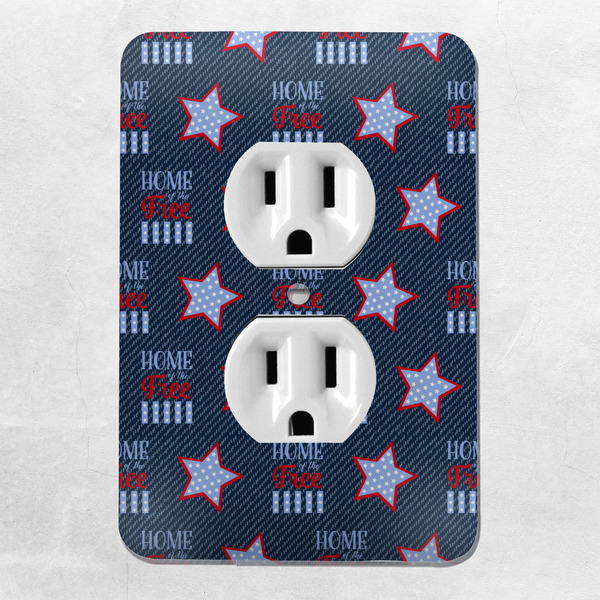 American Quotes Electric Outlet Plate - LIFESTYLE