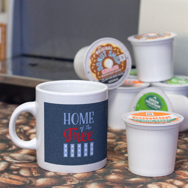 American Quotes Espresso Cup - Single Lifestyle